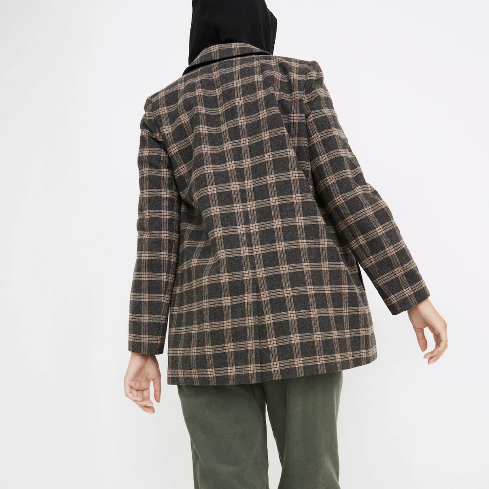 Madewell Dorset Blazer in Windowpane Small - Picture 2 of 6